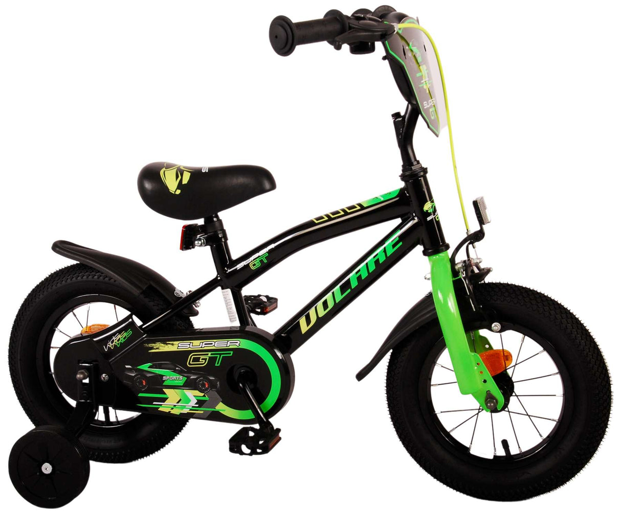 Volare Super GT Kinderfahrrad - Jungen - 12 Zoll - Grün