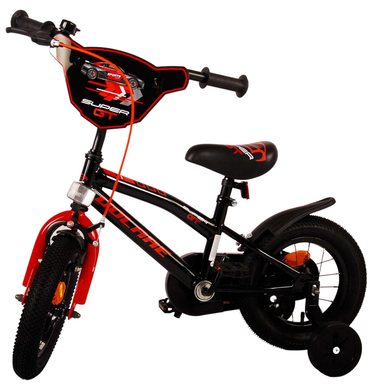 Volare Super GT Kinderfahrrad - Jungen - 12 Zoll - Rot