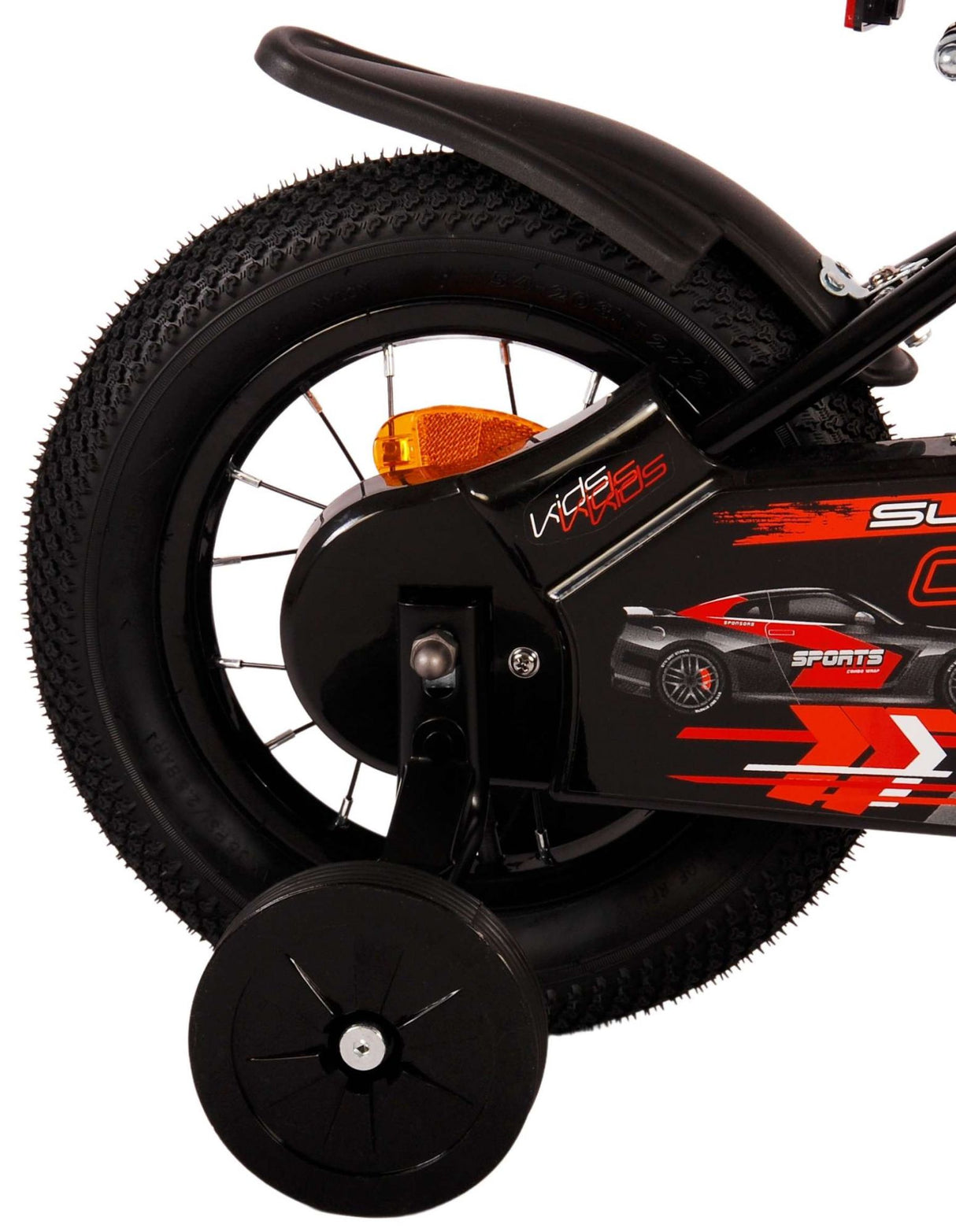 Volare Super GT Kinderfahrrad - Jungen - 12 Zoll - Rot