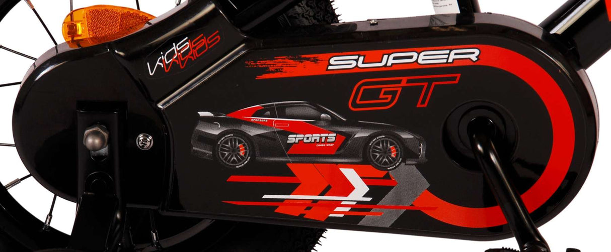 Volare Super GT Kinderfahrrad - Jungen - 12 Zoll - Rot