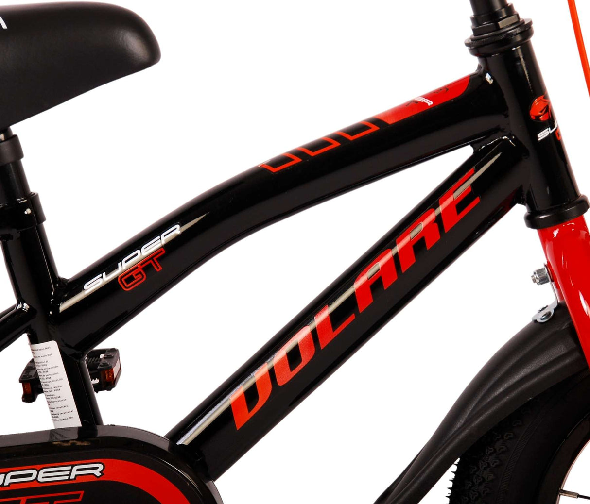 Volare Super GT Kinderfahrrad - Jungen - 12 Zoll - Rot