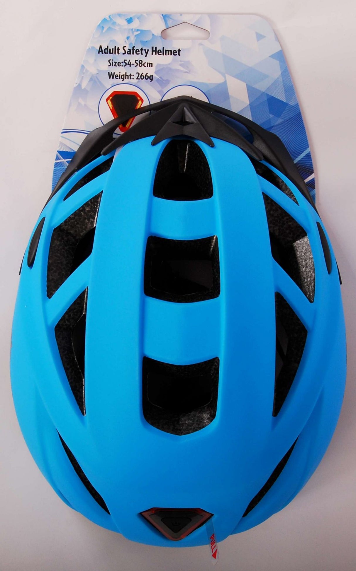 Volare Fahrradhelm Unisex in Blau - TÜV/GS geprüft, Kopfumfang 54-58 cm, Sicherheit, Stil und Komfort!