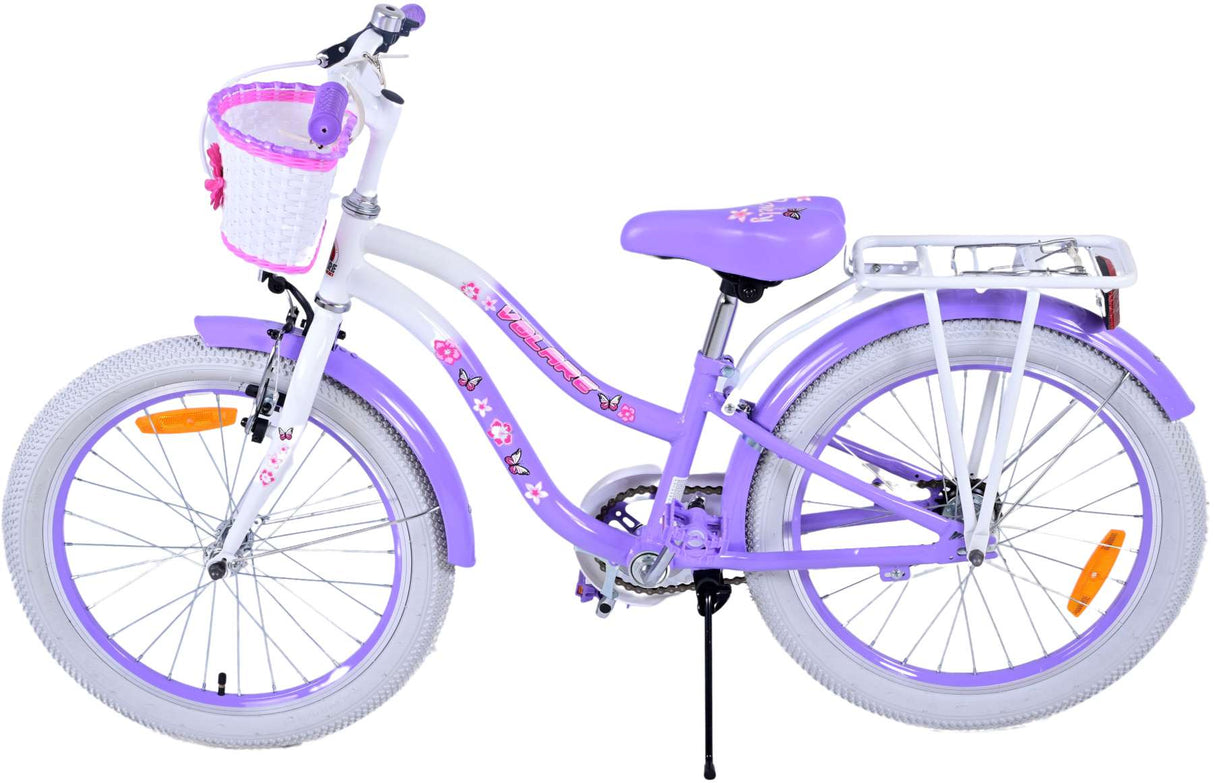 Volare Lovely Kinderfahrrad - Mädchen - 20 Zoll - Lila