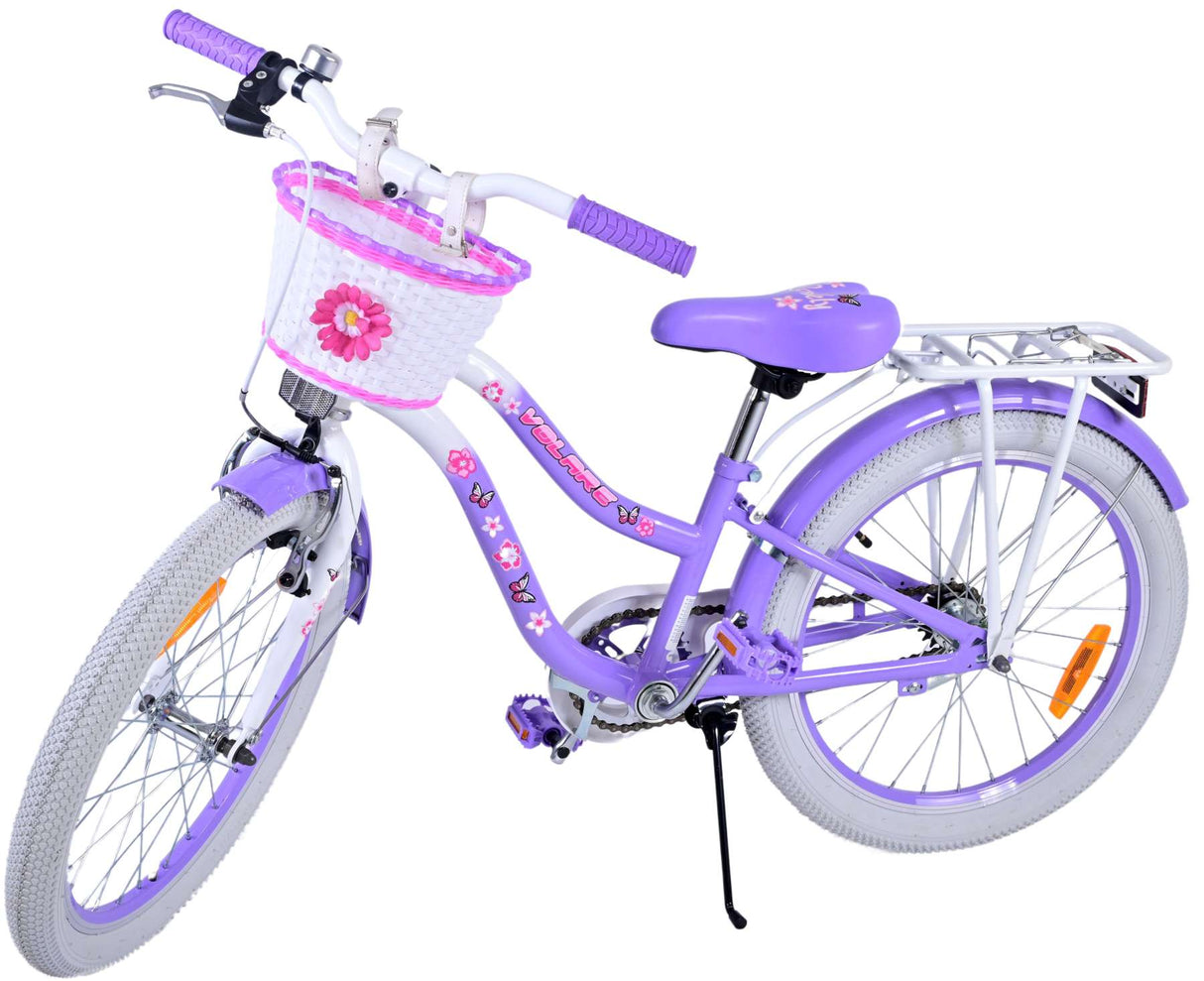Volare Lovely Kinderfahrrad - Mädchen - 20 Zoll - Lila