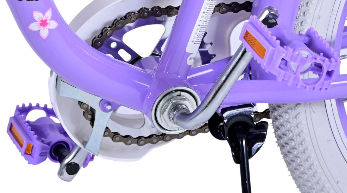 Volare Lovely Kinderfahrrad - Mädchen - 20 Zoll - Lila