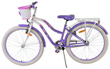 Volare Lovely Kinderfahrrad für Mädchen - 26 Zoll in Lila mit Zweihandbremsen