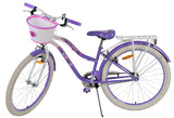 Volare Lovely Kinderfahrrad für Mädchen - 26 Zoll in Lila mit Zweihandbremsen