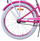 Volare Lovely Kinderfahrrad für Mädchen - 24 Zoll in Rosa