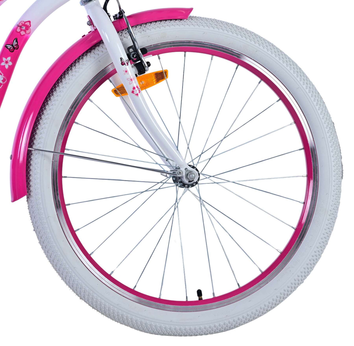 Volare Lovely Kinderfahrrad für Mädchen - 24 Zoll in Rosa