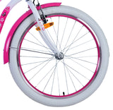 Volare Lovely Kinderfahrrad für Mädchen - 24 Zoll in Rosa