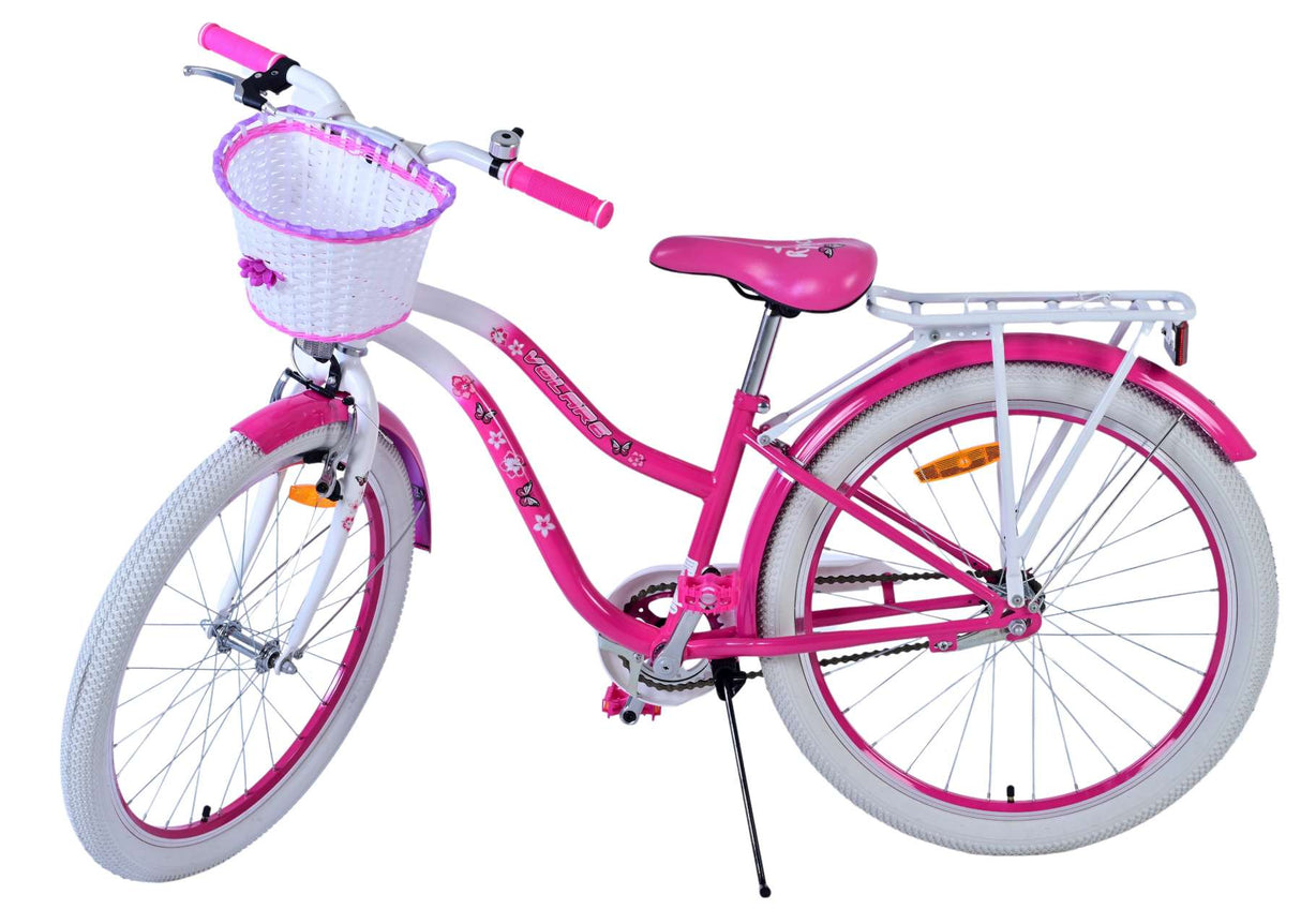 Volare Lovely Kinderfahrrad für Mädchen - 24 Zoll in Rosa