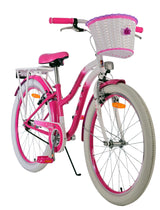 Volare Lovely Kinderfahrrad für Mädchen - 24 Zoll in Pink mit zwei Handbremsen