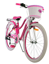 Volare Lovely Kinderfahrrad für Mädchen - 26 Zoll in Rosa mit 7 Gängen