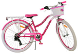 Volare Lovely Kinderfahrrad für Mädchen - 26 Zoll in Rosa mit 7 Gängen