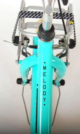 Volare Melody Kinderfahrrad - Mädchen - 16 Zoll - türkis - Prime Collection