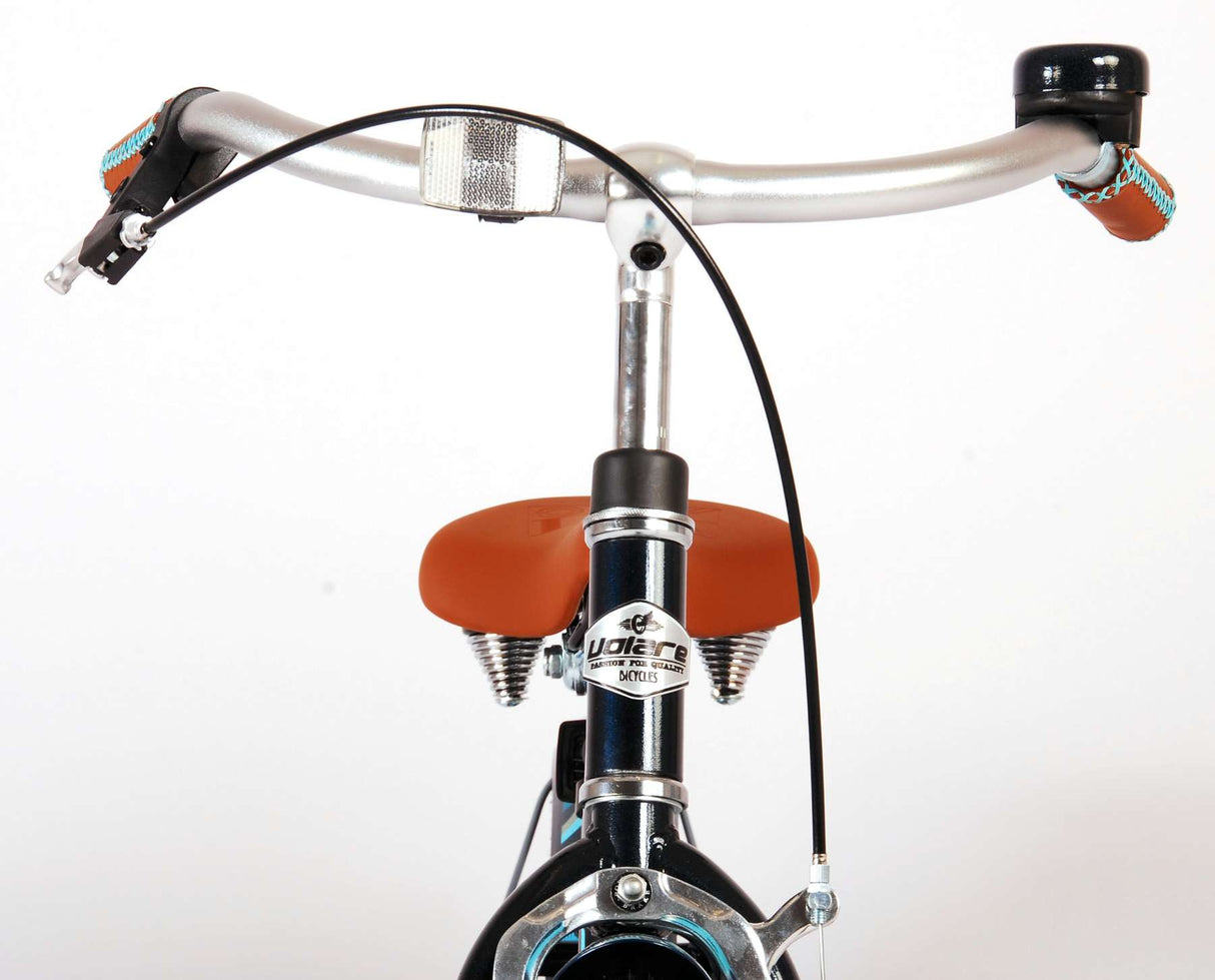 Volare Miracle Cruiser Kinderfahrrad - Jungen - 16 Zoll - Matte Blau - Prime Collection