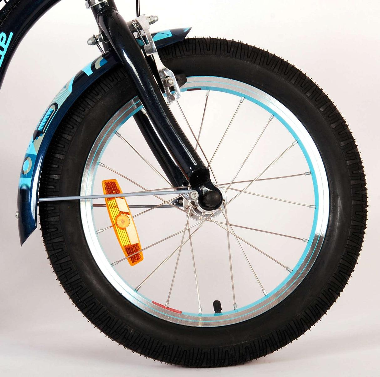 Volare Miracle Cruiser Kinderfahrrad - Jungen - 16 Zoll - Matte Blau - Prime Collection