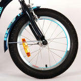 Volare Miracle Cruiser Kinderfahrrad - Jungen - 16 Zoll - Matte Blau - Prime Collection