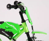 Volare Motobike Kinderfahrrad - Jungen - 12 Zoll - Grün - 95% zusammengebaut