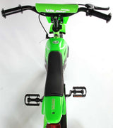 Volare Motobike Kinderfahrrad - Jungen - 12 Zoll - Grün - 95% zusammengebaut