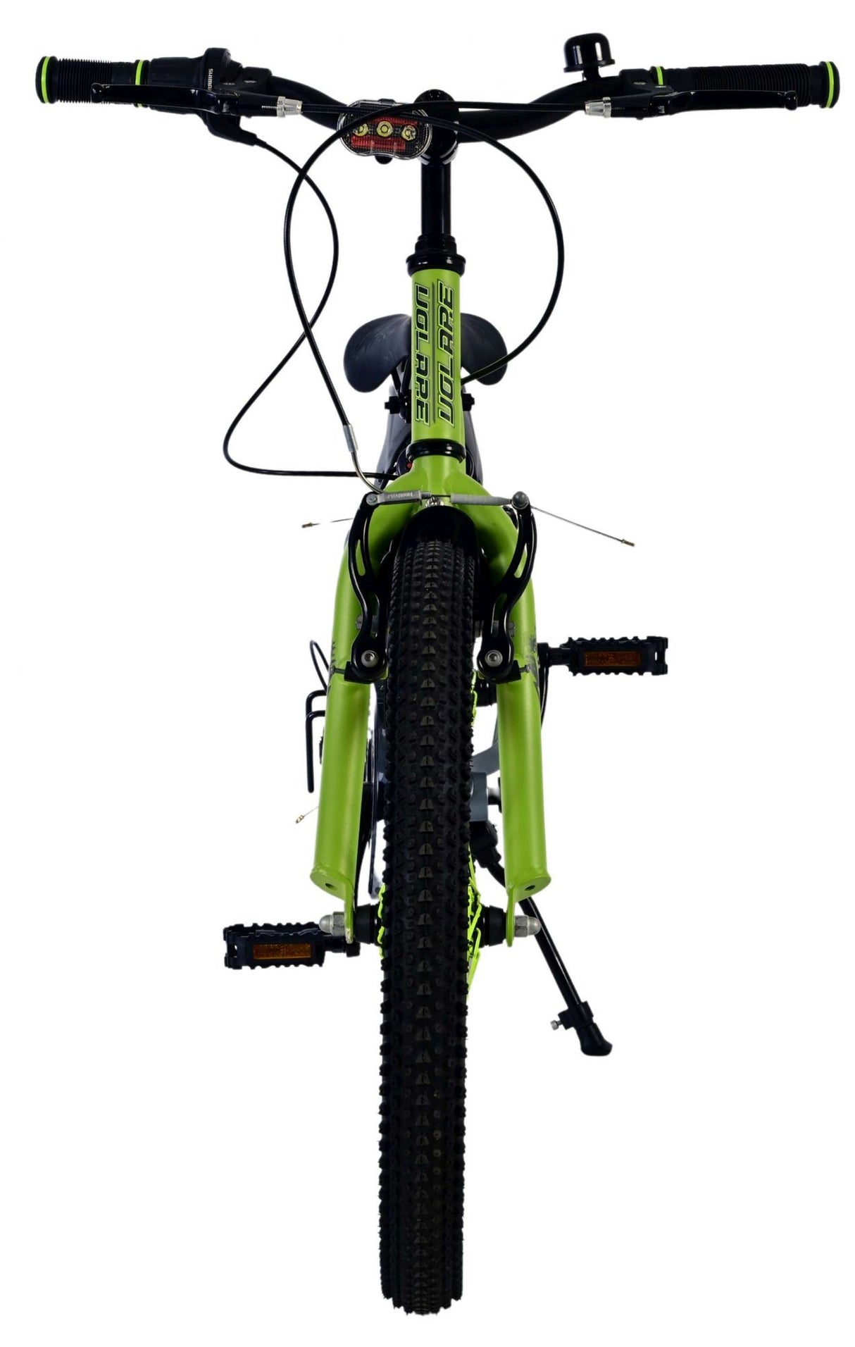 Volare Rocky Kinderfahrrad - 20 Zoll - 7 Gang - Grün/Grau für Kinder von 6 bis 8 Jahren