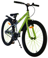 Volare Rocky Kinderfahrrad für Jungen - 24 Zoll in Grün für Abenteuerlustige
