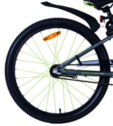 Volare Rocky Kinderfahrrad - 24 Zoll in Grün mit Shimano Nexus 3 Gängen für Jungen