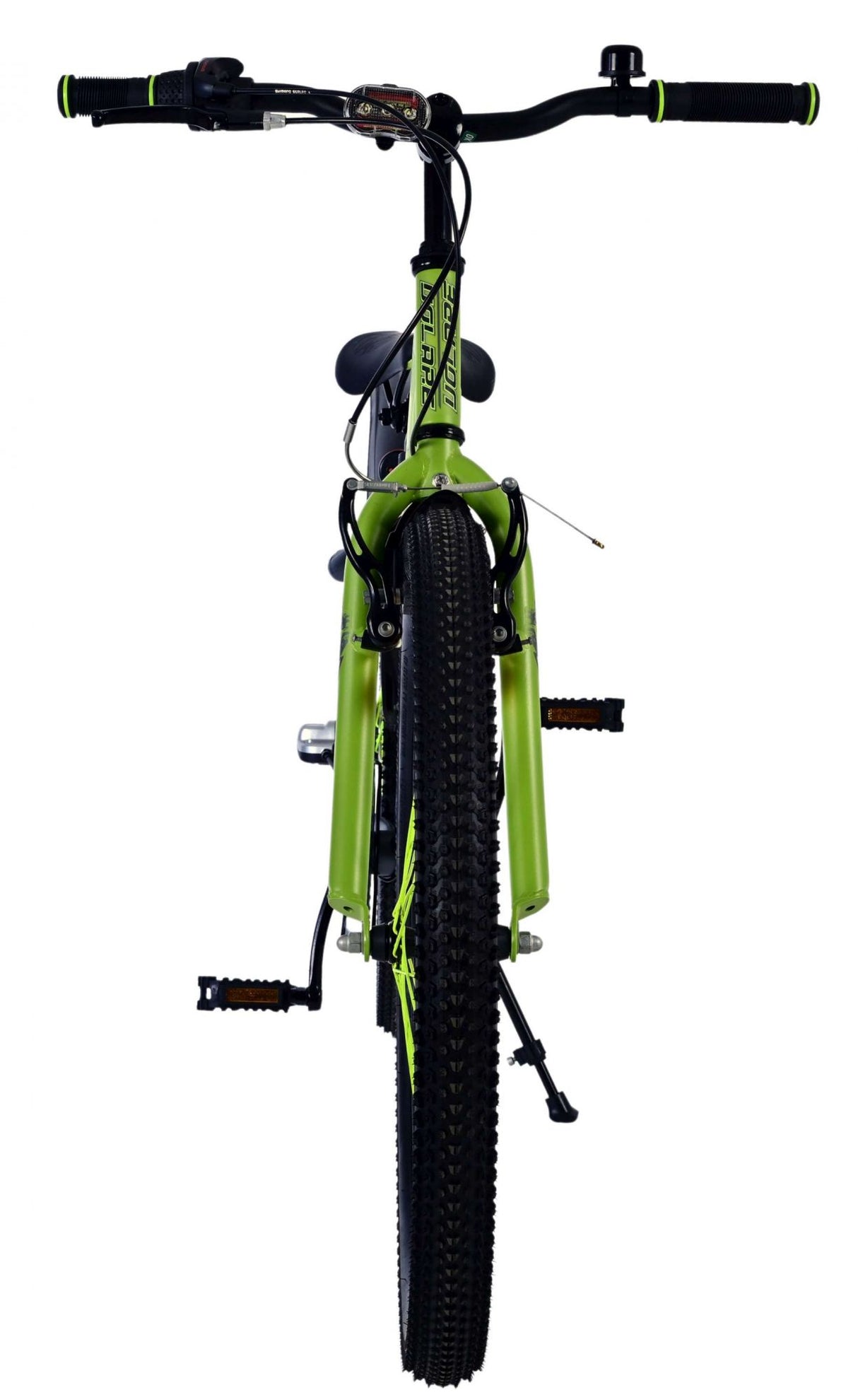 Volare Rocky Kinderfahrrad - 24 Zoll in Grün mit Shimano Nexus 3 Gängen für Jungen