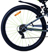 Volare Rocky Kinderfahrrad - 26 Zoll - Grün - 7-Gang - Zweihandbremsen für Kinder von 9 bis 12 Jahren