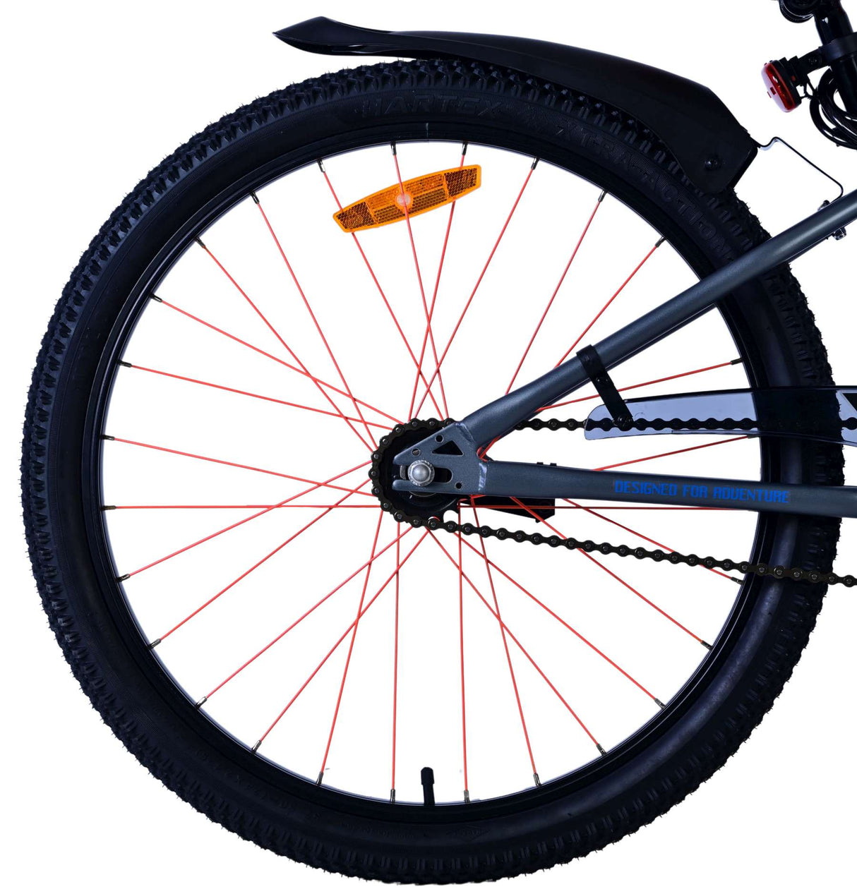 Volare Rocky Kinderfahrrad für Jungen - 24 Zoll in Blau für Abenteuerlustige