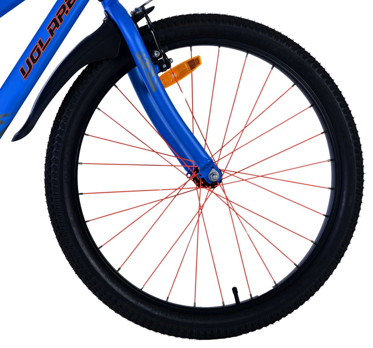 Volare Rocky Kinderfahrrad für Jungen - 24 Zoll in Blau für Abenteuerlustige