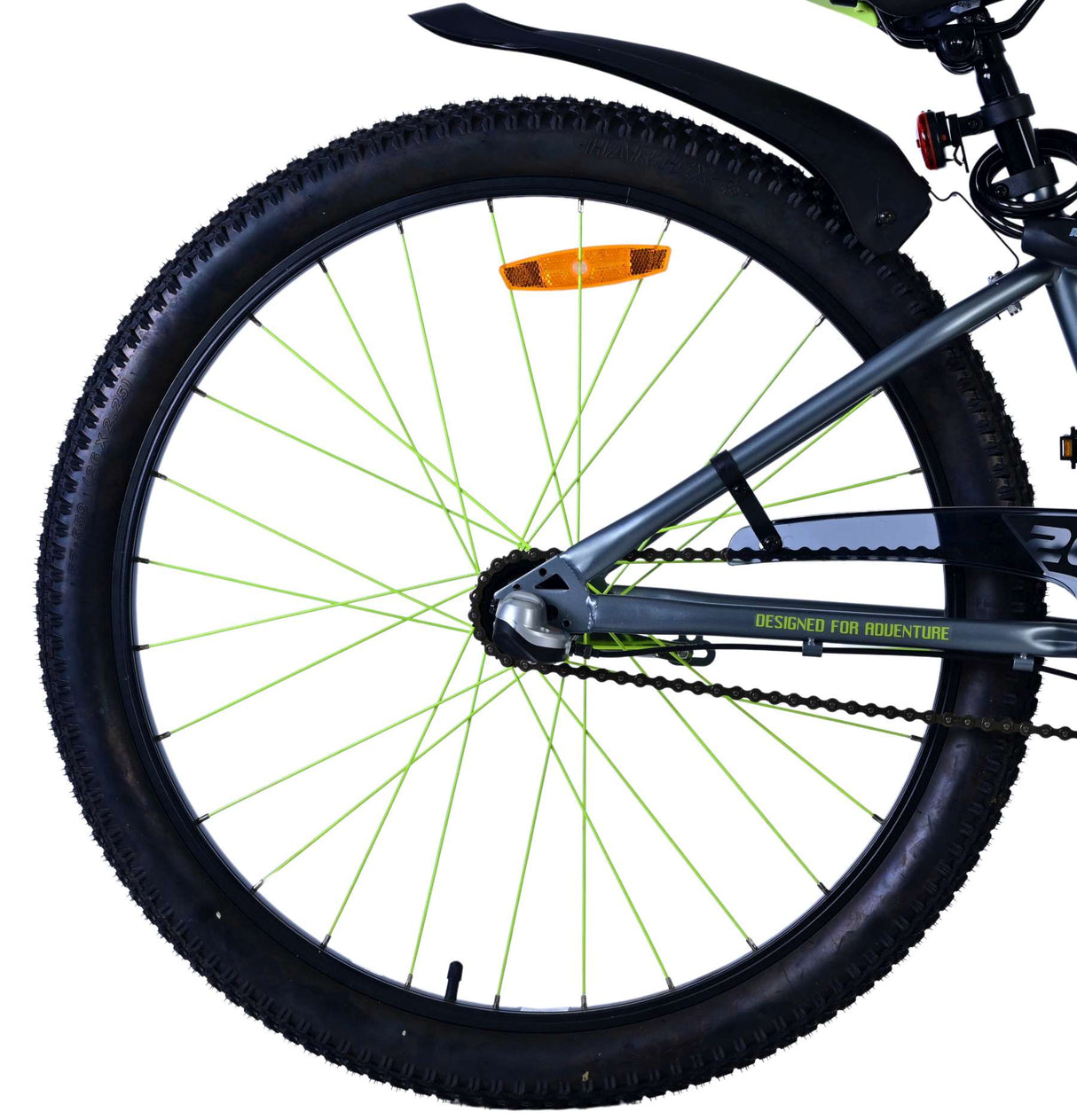 Volare Rocky Kinderfahrrad - 26 Zoll - Grün - Mit Shimano Nexus 3 Gängen