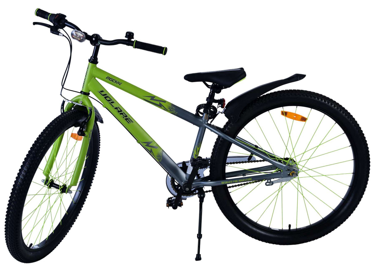 Volare Rocky Kinderfahrrad - 26 Zoll - Grün - Mit Shimano Nexus 3 Gängen