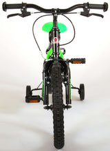 Volare Sportivo Kinderfahrrad - Jungen - 16 Zoll - Neongrün Schwarz - Zwei Handbremsen - 95% zusammengebaut