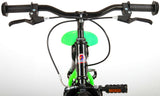 Volare Sportivo Kinderfahrrad - Jungen - 16 Zoll - Neongrün Schwarz - Zwei Handbremsen - 95% zusammengebaut