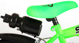 Volare Sportivo Kinderfahrrad - Jungen - 16 Zoll - Neongrün Schwarz - Zwei Handbremsen - 95% zusammengebaut