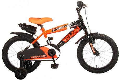 Volare Sportivo 16 Zoll Kinderfahrrad mit Handbremse und RÃ¼cktrittbremse