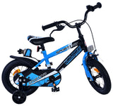 Volare Sportivo Kinderfahrrad für Jungen - 12 Zoll in Blau und Schwarz