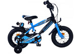 Volare Sportivo Kinderfahrrad für Jungen - 12 Zoll in Blau Schwarz mit Zweihandbremsen