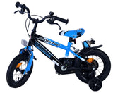 Volare Sportivo Kinderfahrrad für Jungen - 12 Zoll in Blau Schwarz mit Zweihandbremsen