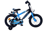 Volare Sportivo Kinderfahrrad für Jungen - 14 Zoll in Blau Schwarz für Kinder von 3,5 bis 5 Jahren