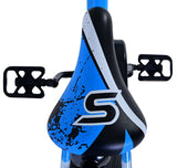 Volare Sportivo Kinderfahrrad - Jungen - 18 Zoll - Blau Schwarz