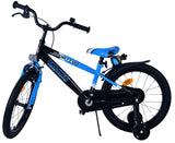 Volare Sportivo Kinderfahrrad - Jungen - 18 Zoll - Blau Schwarz