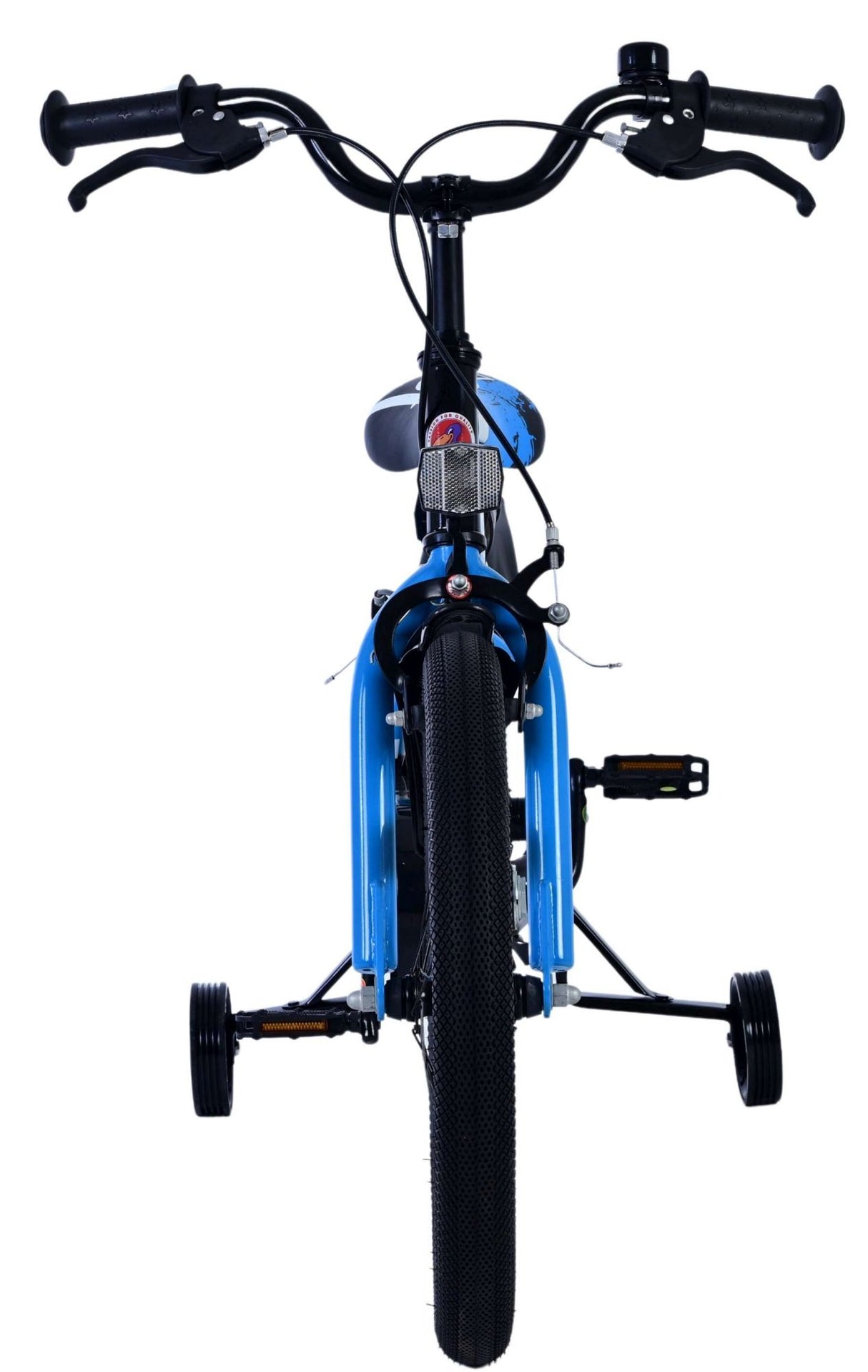 Volare Sportivo Kinderfahrrad - Jungen - 18 Zoll - Blau Schwarz - Zweihandbremsen