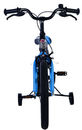 Volare Sportivo Kinderfahrrad - Jungen - 18 Zoll - Blau Schwarz - Zweihandbremsen