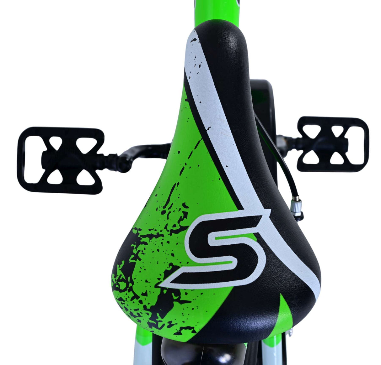 Volare Sportivo Kinderfahrrad - Jungen - 18 Zoll - Grün Schwarz - Zweihandbremsen