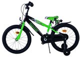Volare Sportivo Kinderfahrrad - Jungen - 18 Zoll - Grün Schwarz - Zweihandbremsen