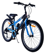 Volare Sportivo Kinderfahrrad für Jungen - 24 Zoll - 7 Gang - Schwarz Blau
