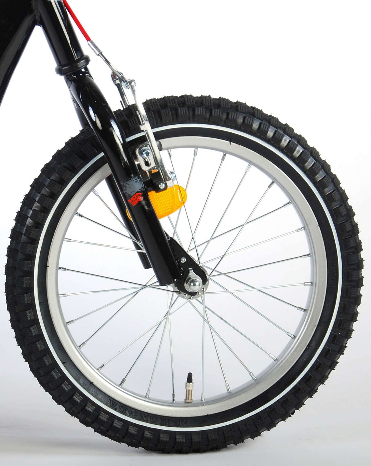 Volare Roller 16 Zoll Schwarz Rot - Der perfekte Begleiter für abenteuerliche Fahrten und den Schulweg!