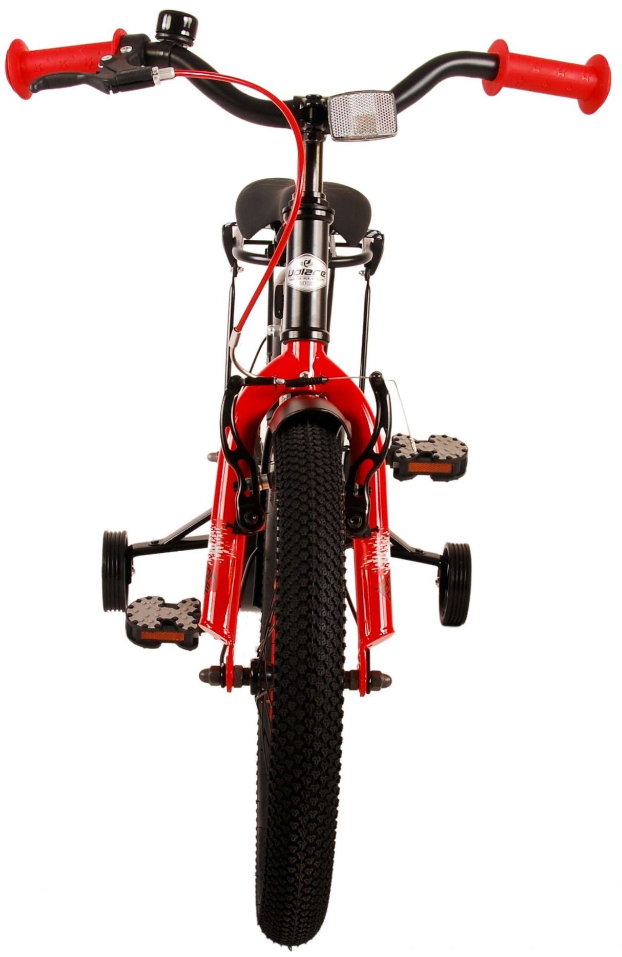 Volare Thombike Kinderfahrrad - Jungen - 16 Zoll - Schwarz Rot
